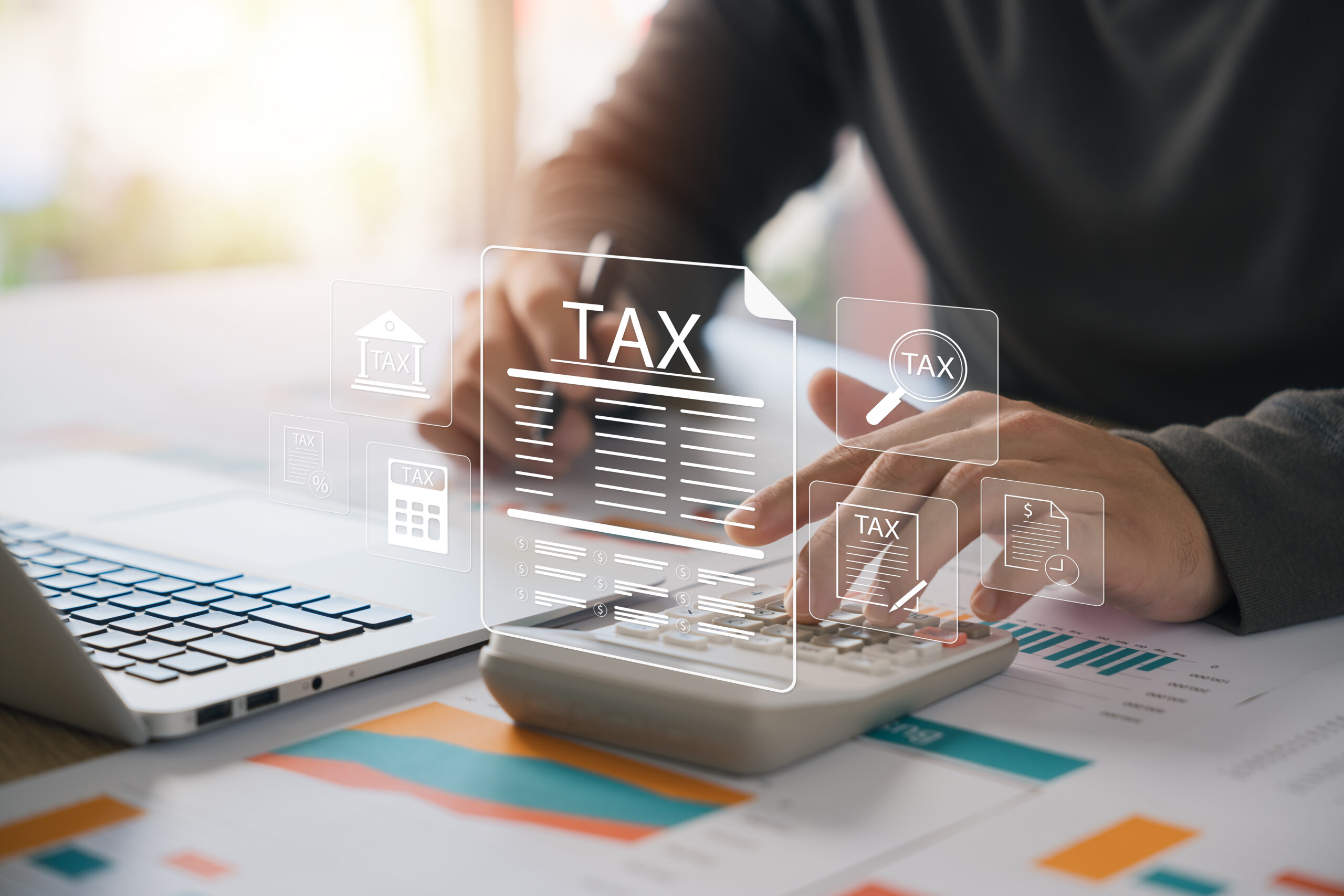 Taxation services including personal tax, corporation tax and tax planning